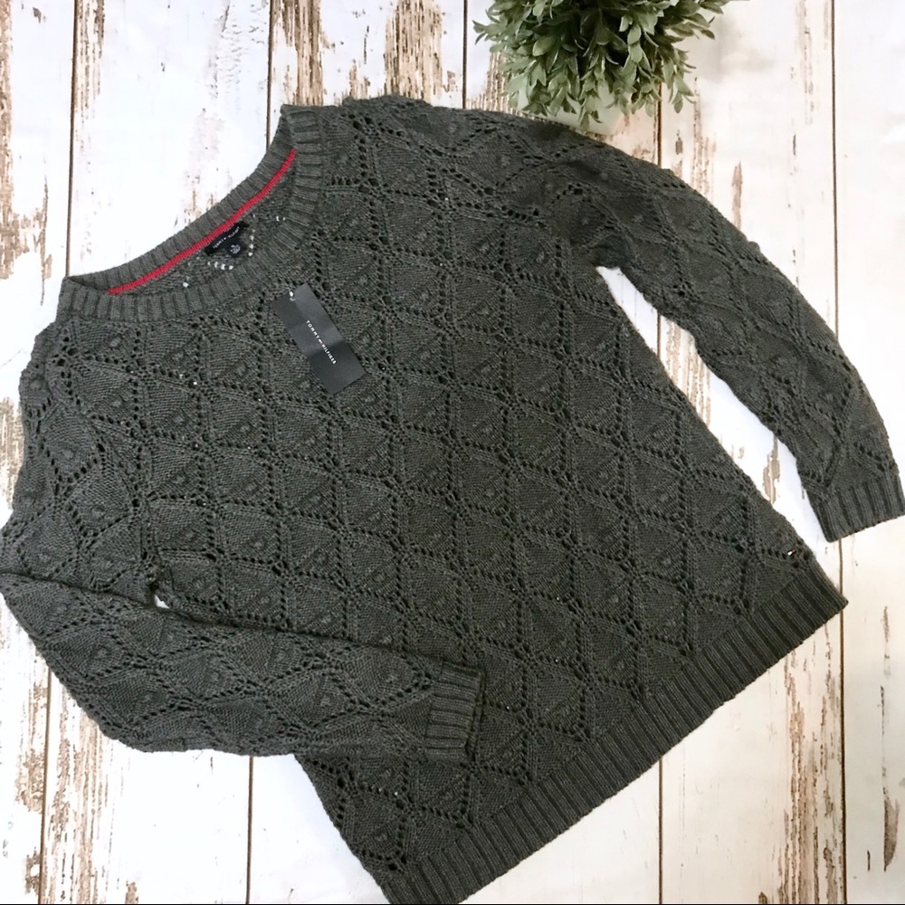 Tommy Hilfiger | Grey Knit Sweater | XL